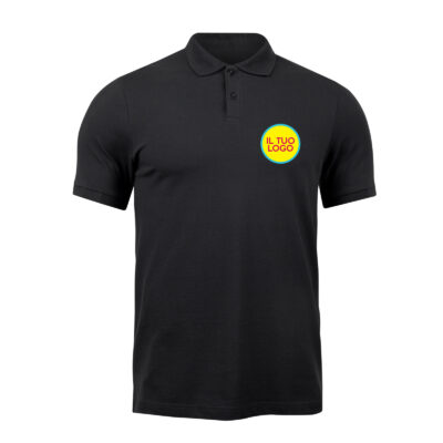 Polo personalizzata in cotone 100%
